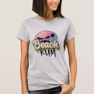 T-shirt voor vrouwen 'Beach Bum'
