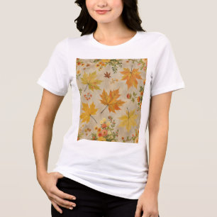 T-shirt voor vrouwen doet denken aan herfst