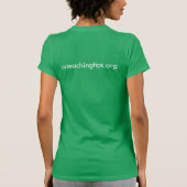 T-shirt voor vrouwen - Groen (Achterkant)