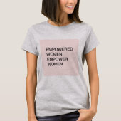 T-SHIRT VOOR VROUWEN MET BEVOEGDHEDEN (Voorkant)