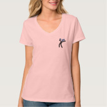 T-shirt voor vrouwen met kleine drunken-nacht