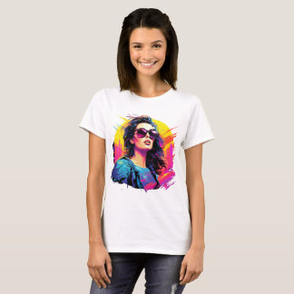 t shirt voor vrouwen "Neon Dream"