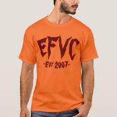 T-SHIRT voorjaar EFVC 2017 (Voorkant)