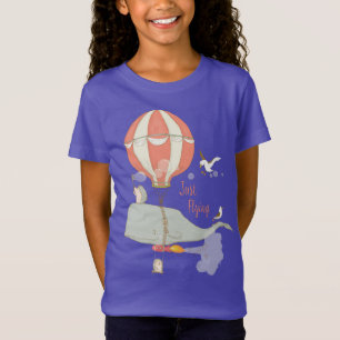 T-Shirt Vorqual volant avec un ballon, hérisson et mouette