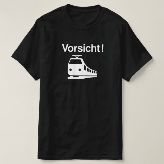 T-shirt Vorsicht Tee (Design devant)