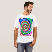 T-shirt Vortex coloré (Devant entier)