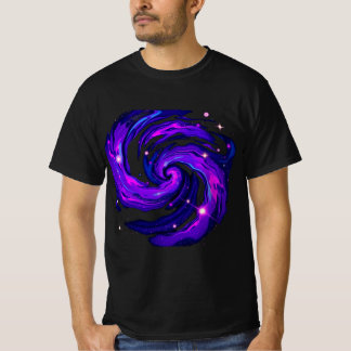 T-shirt Vortex cosmique des couleurs