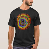 T-shirt Vortex d'arc-en-ciel (Devant)