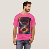 T-shirt "Vortex de l'énergie : particules dans le mouvemen (Devant entier)