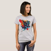T-shirt Vortex dynamique (Devant entier)
