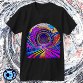 T-shirt Vortex Forme Psychédélique
