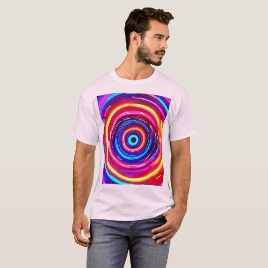 T-shirt Vortex lumineux (Devant entier)