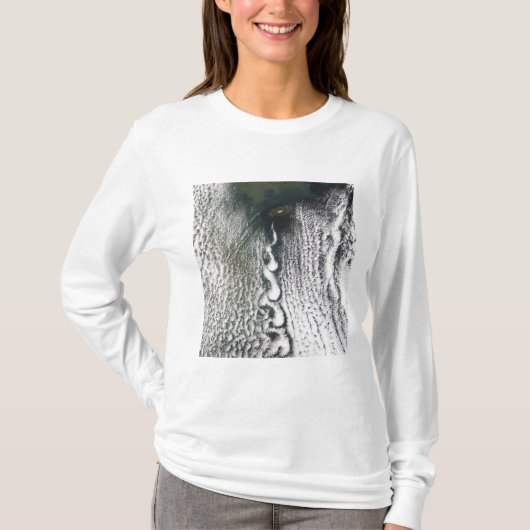 T-shirt Vortices nuageuses de Cheju Do, Corée du Sud (Devant)