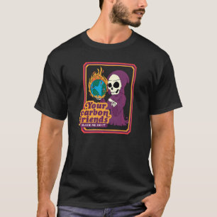 T-shirt Vos Amis Du Carbone M'Ont Fait Le Faire