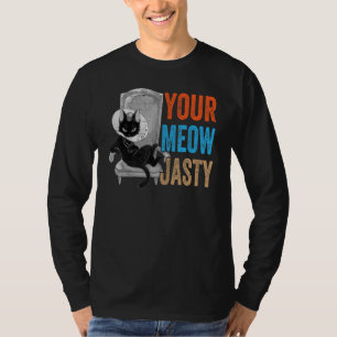 T-shirt Vos blagues de chat Meow Jasty Animal Familier