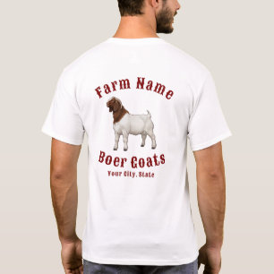 T-shirt Vos chèvres Boer de ferme