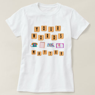 T-shirt Vos Mots Matière Chemise, Split Tee, Neurodiversit