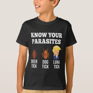 T-shirt Vos Parasites Anti-Trump Funny Luna Tick Resist