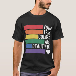 T-shirt *Vos vraies couleurs sont un Art numérique magnifi