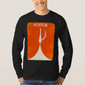 T-shirt Vostok Rocket Soviet Union Space Spaceflight Yuri (Devant)