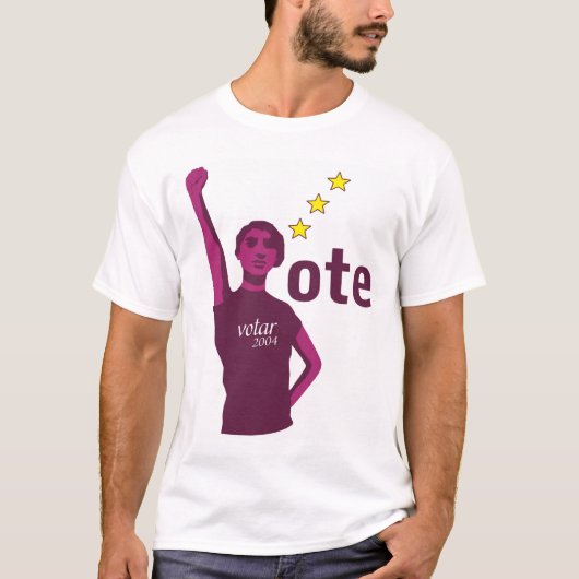 T-shirt Vote 2004 (Devant)
