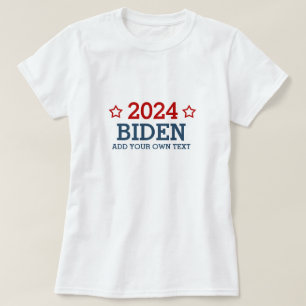 T-shirt Vote Biden 2024 - ajoutez votre propre texte perso