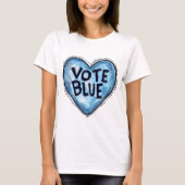 T-shirt Vote bleu (Devant)