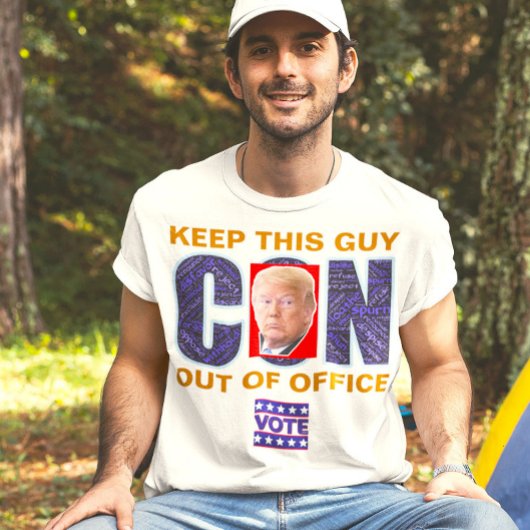 T-shirt Vote Blue Resiste à l'élection présidentielle de 2