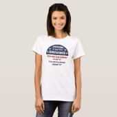 T-shirt Vote - conduisant (Devant entier)