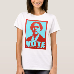 T-shirt Vote Dammit Susan B. Anthony Pop Art