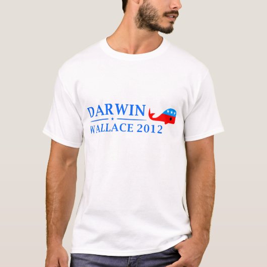 T-shirt Vote Darwin et Wallace en 2012 (Devant)