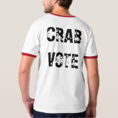 T-shirt vote de crabe (Dos)