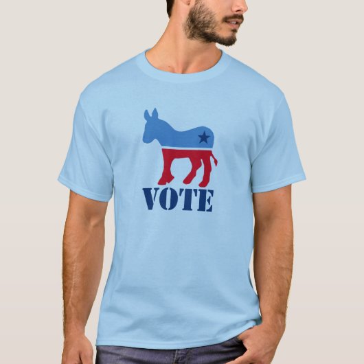 T-shirt vote démocrate (Devant)