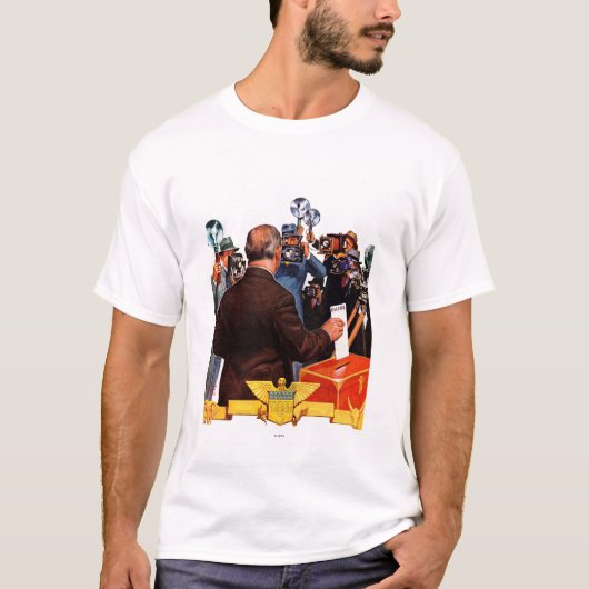 T-shirt Vote du candidat (Devant)