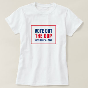 T-shirt Vote du vote du GOP 2020 Élection Rouge Blanc Bleu