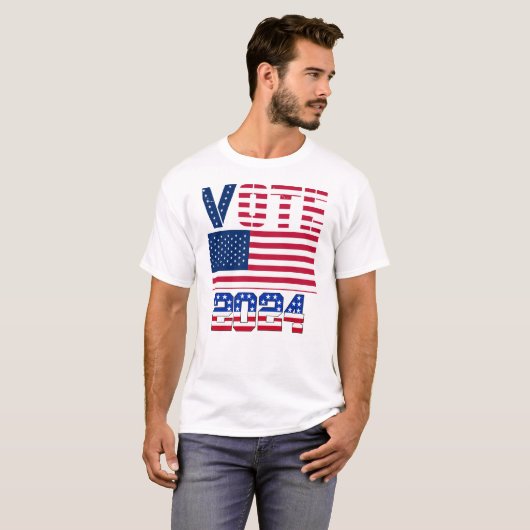 T-shirt Vote Élection 2024 (Devant entier)