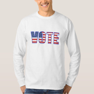 T-shirt Vote Élections Chemise politique