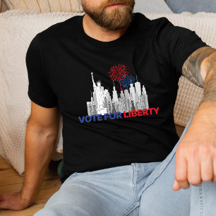 T-shirt Vote électoral 2024 pour Liberty New York Patrioti