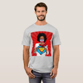 T-shirt Vote Face Mask LWV Super Voter (Devant entier)