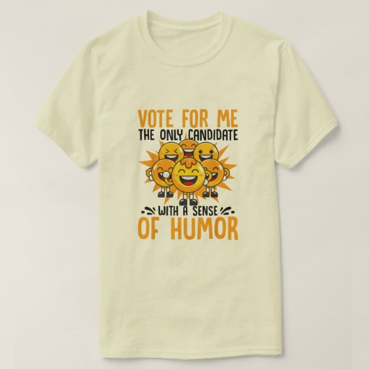 T-shirt Vote for Me Student Council Vibes School (Design devant)