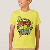 T-shirt Vote for Me Student Council Vibes School (Devant)