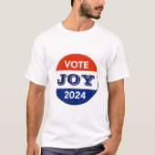 T-shirt Vote Joy 2024 Harris Walz (Devant)