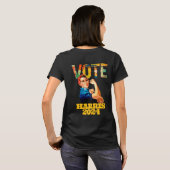 T-shirt Vote Kamala Harris 2024 Élection présidentielle am (Dos entier)