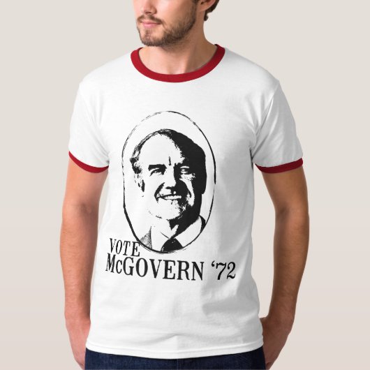 T-shirt Vote McGovern '72 (Devant)