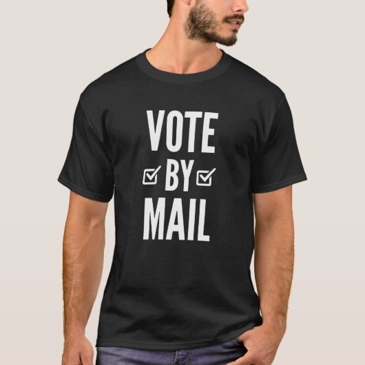 T-shirt vote par courrier (Devant)