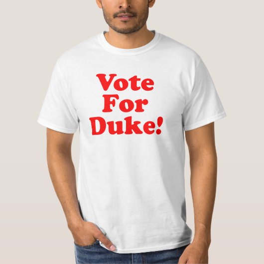T-shirt Vote pour duc Phillips Value Shirt (Devant)