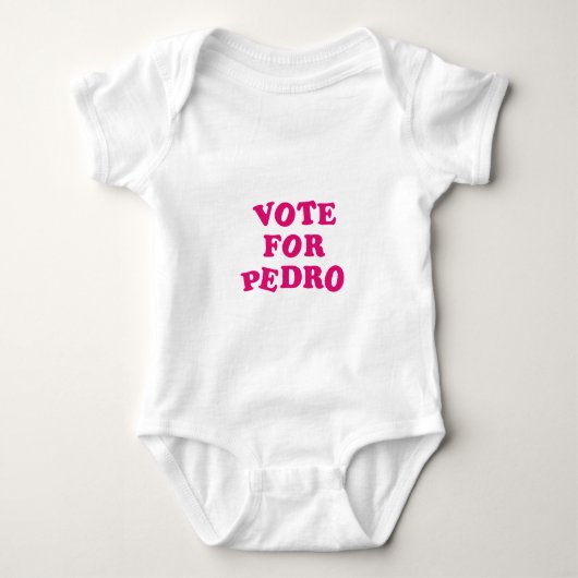 T-shirt Vote pour Pedro (Devant)