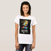 T-shirt votehillary2016 (Devant entier)