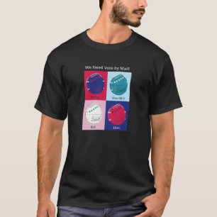 T-shirt Voter ne devrait pas risquer des vies Voter par la