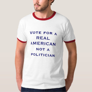 T-shirt Voter pour une VRAIE AMÉRICAINE